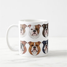 Patrón de bulldog americano