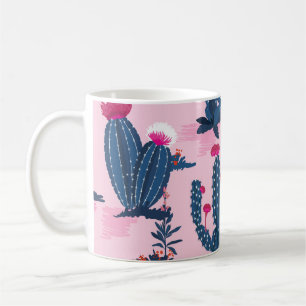 Taza De Café Patrón de Cactus de verano dulce