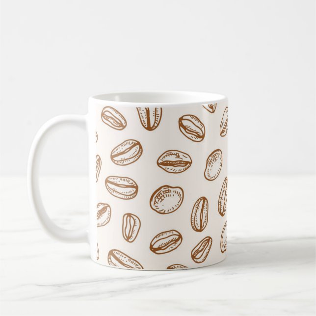 Taza De Café patrón de café (Izquierda)
