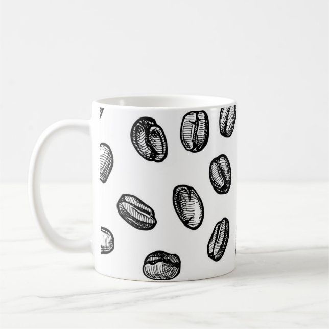 Taza De Café Patrón de café (Izquierda)