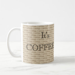 Taza De Café Patrón De Café O'clock
