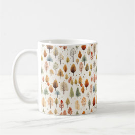 Taza De Café Patrón de caída de color de agua