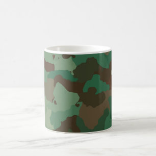 Taza De Café Patrón de camuflaje militar (Fuerzas Armadas)