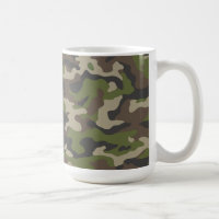 Patrón de camuflaje verde