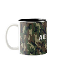 Patrón de Camuflaje Verde Militar