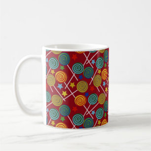 Taza De Café Patrón de caramelos Patrón de las lolias lango