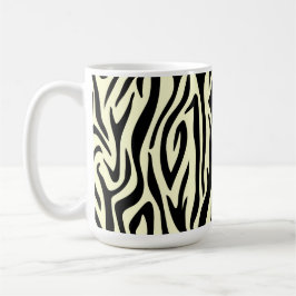 Taza De Café Patrón de cebra