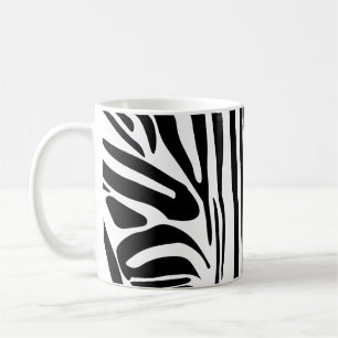 Taza De Café Patrón de cebra