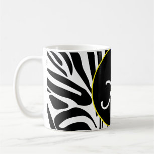 Taza De Café Patrón de cebra