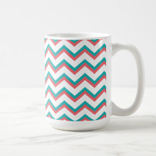 Taza De Café Patrón de cheurón del suroeste