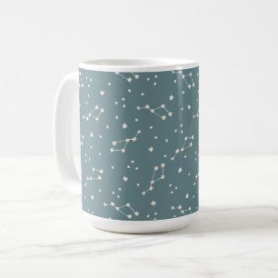 Taza De Café Patrón de cielo de constelación