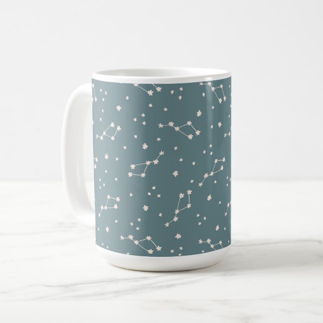 Taza De Café Patrón de cielo de constelación (Anverso izquierdo)