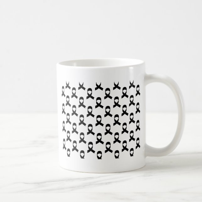Taza De Café Patrón de cinta negra (Derecha)