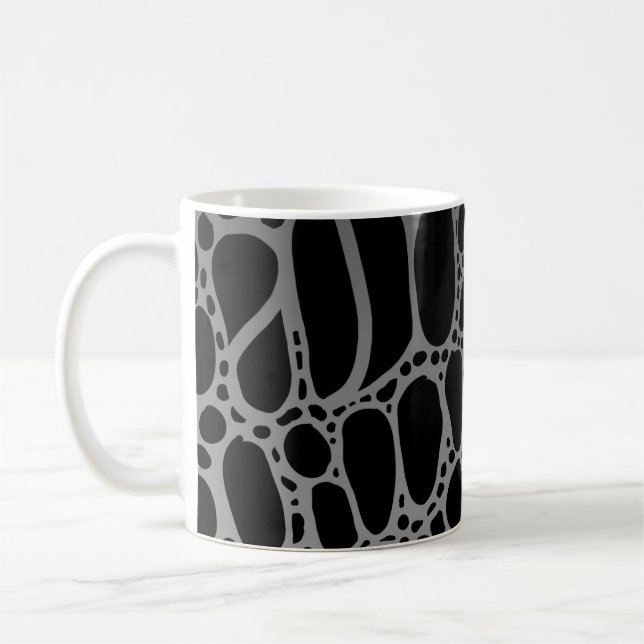 Taza De Café Patrón de cocodrilo (Izquierda)
