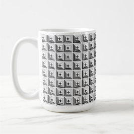 Taza De Café Patrón de colgante geométrico