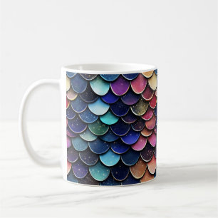 Taza De Café Patrón de color de escala de destello