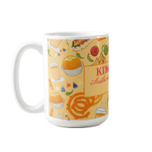 Patrón de comida callejera indio colorido Chai fes