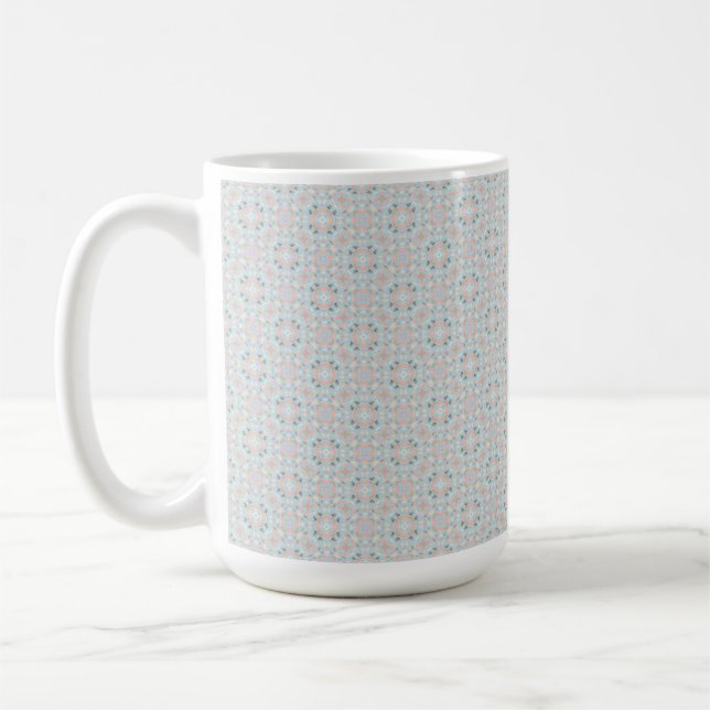 Taza De Café Patrón de concha seamless (Izquierda)