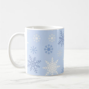 Taza De Café Patrón de copo de nieve