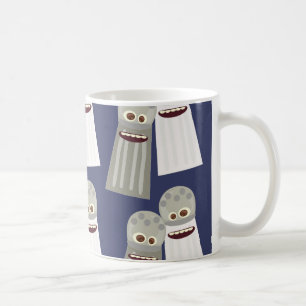 Taza De Café Patrón de corte de sal y pimienta