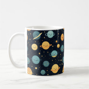 Taza De Café Patrón de Cosmos de Cuta