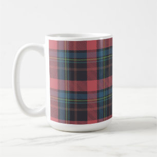 Taza De Café Patrón de Cuadro Clásico