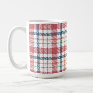 Taza De Café Patrón de Cuadro Clásico