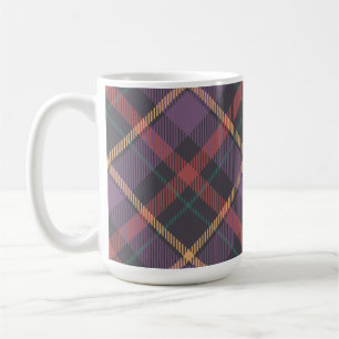Taza De Café Patrón de cuadros clásico