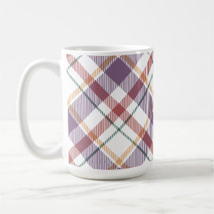 Taza De Café Patrón de cuadros clásico
