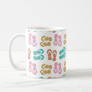 Taza De Café Patrón de deslizador de arena de color pastel dive