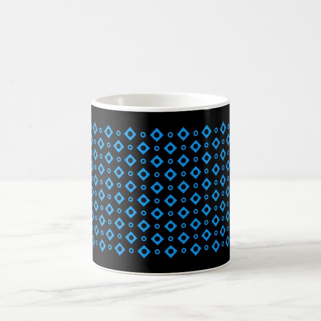 Taza De Café Patrón de diamantes #125 (Centro)