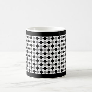 Taza De Café Patrón de diamantes #1-1