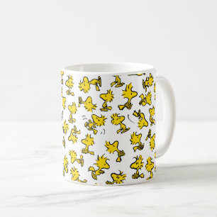 Taza De Café Patrón de diseño clásico de Woodstock