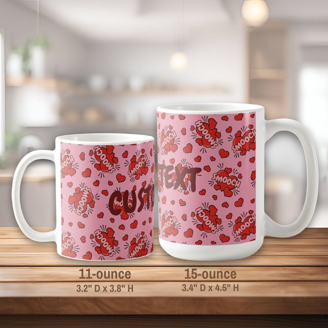 Taza De Café Patrón de efectos de sonido de historieta de besad (Subido por el creador)