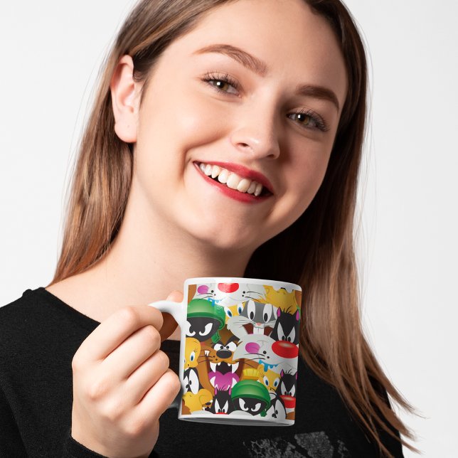 Taza De Café Patrón de Emoji LOONEY TUNES™ (Subido por el creador)