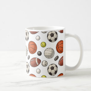 Taza De Café Patrón de equipo deportivo