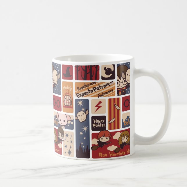 Taza De Café Patrón de escenas del Personalizado de Harry Potte (Derecha)