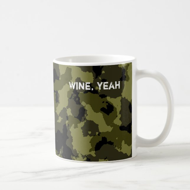 Taza De Café Patrón de estilo militar de camuflaje (Derecha)