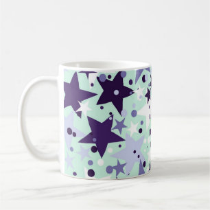 Taza De Café Patrón de estrellas