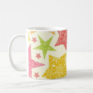 Taza De Café Patrón de estrellas