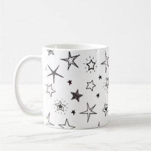 Taza De Café Patrón de estrellas