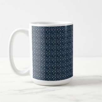 Taza De Café Patrón de Estrellas y Luna
