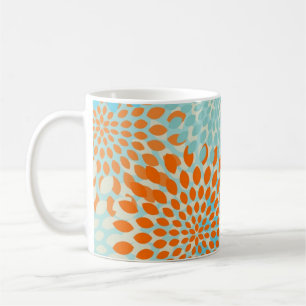 Taza De Café Patrón de flor