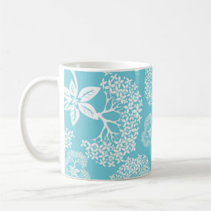 Taza De Café Patrón de flor