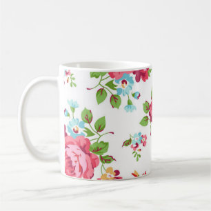 Taza De Café Patrón de flor
