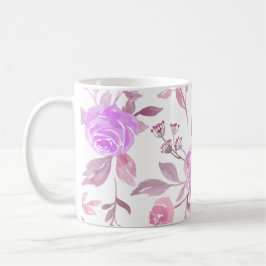 Taza De Café Patrón de flor Pastel