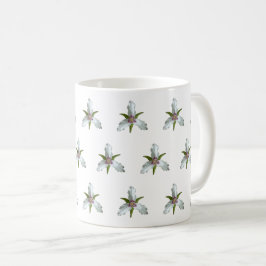 Taza De Café Patrón de flores silvestres de trillium