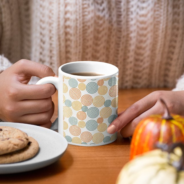 Taza De Café Patrón de fondo de estilo retro antiguo (Subido por el creador)