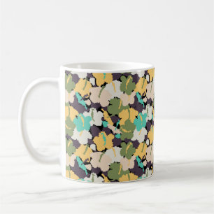 Taza De Café patrón de fondo ininterrumpido vintage con estilo