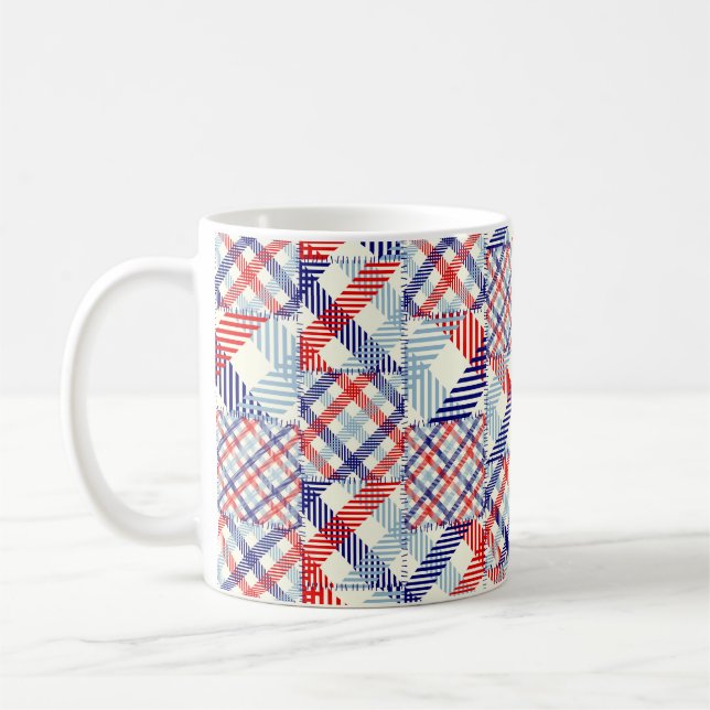 Taza De Café Patrón de fondo sin inconvenientes. Patrón de trac (Izquierda)
